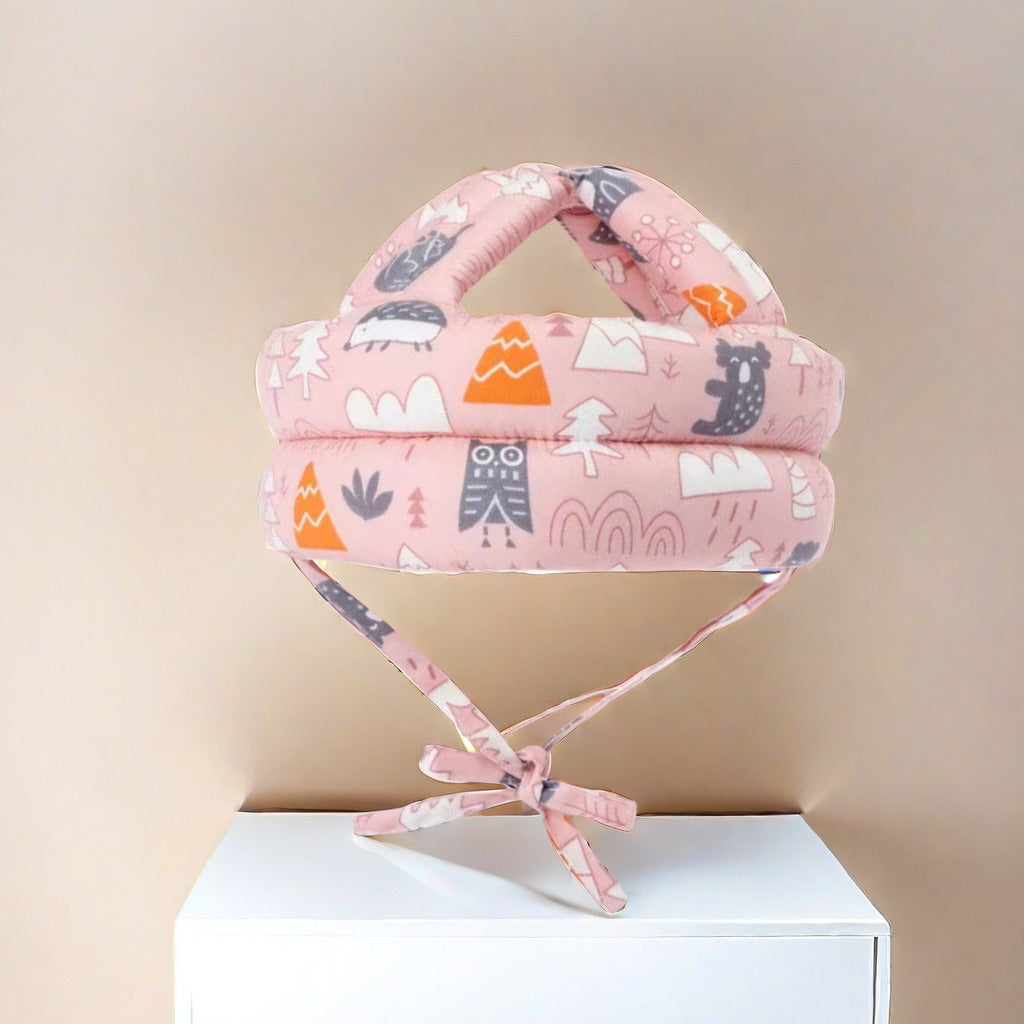 Baby Head Protection for Learning to Walk