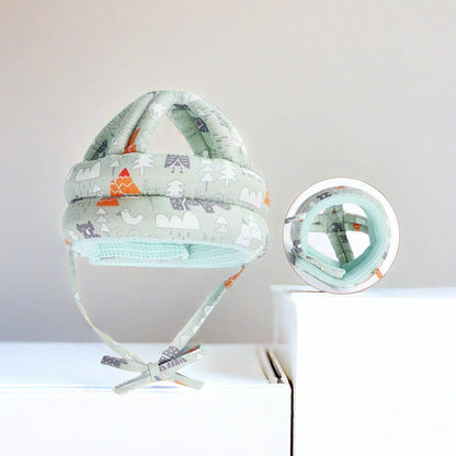 Baby Head Protection for Learning to Walk