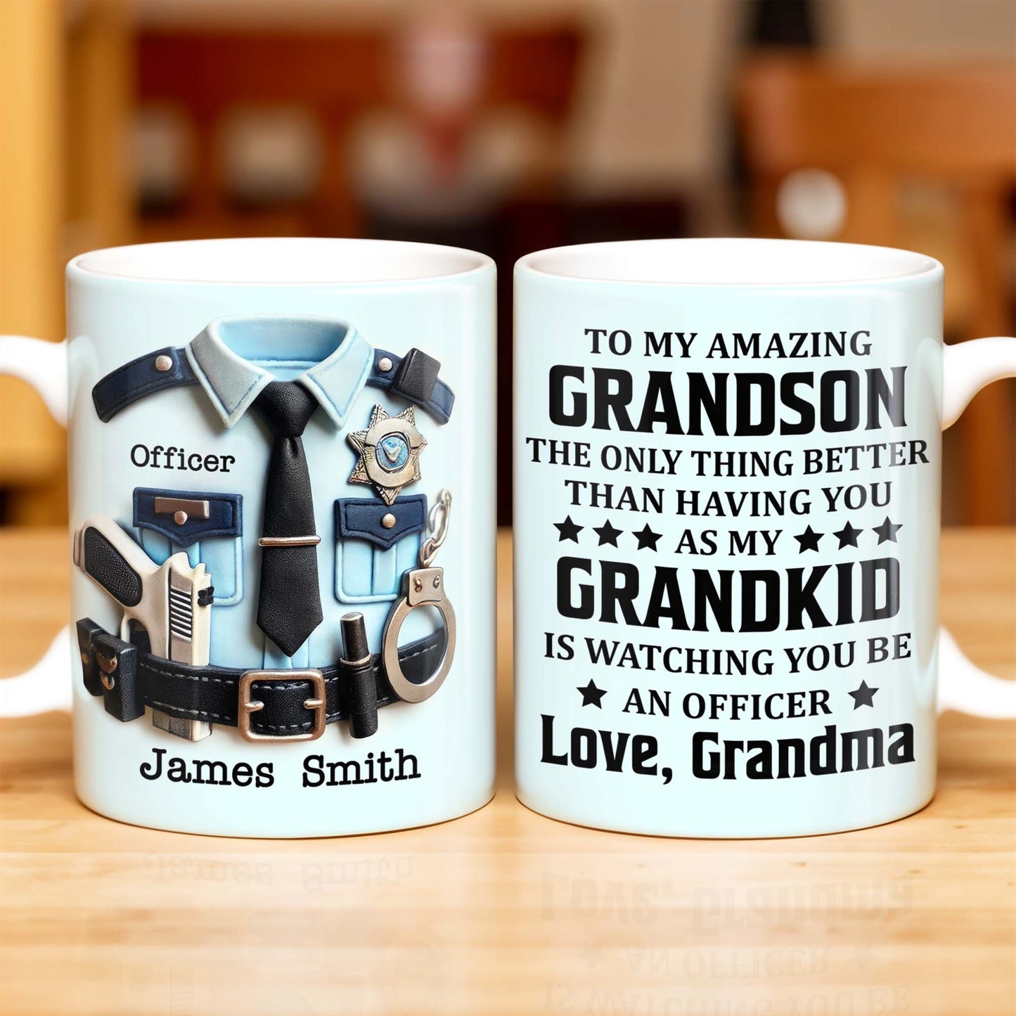 To My Amazing Grandson, The Only Thing Better Than Having You As My Grandkid - Personalized Custom Coffee Mug - OFC021_MG