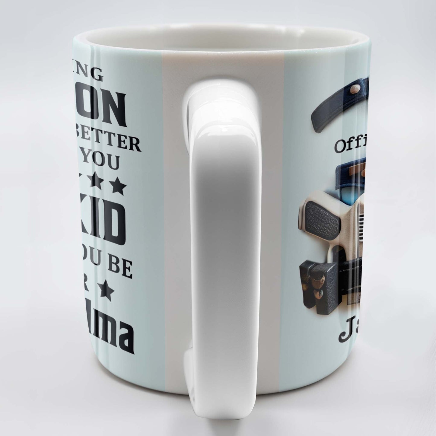 To My Amazing Grandson, The Only Thing Better Than Having You As My Grandkid - Personalized Custom Coffee Mug - OFC021_MG