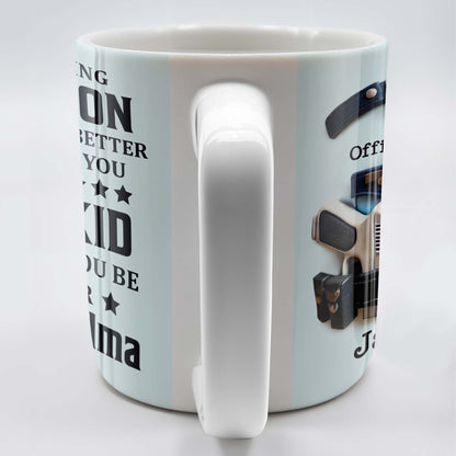 To My Amazing Grandson, The Only Thing Better Than Having You As My Grandkid - Personalized Custom Coffee Mug - OFC021_MG