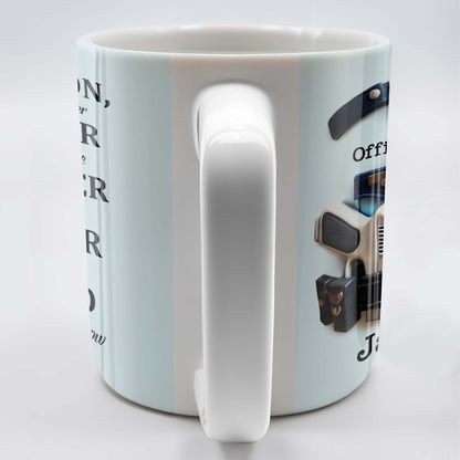 To My Grandson, Always Remember You Are Braver Than You Believe - Personalized Custom Coffee Mug - OFC022_MG