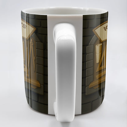 Kimberly's Space, House and Tools - Personalized Custom Coffee Mug - OFW005_MG