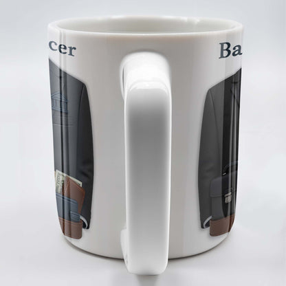 Celebrate Your Profession, Bank Officer Inspired Design - Personalized Custom Coffee Mug - OFW016_MG