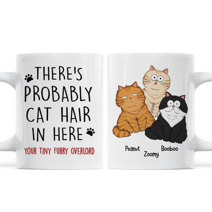 There's Probably Cat Hair In Here, Personalized Mug, Gift For Cat Mom, Cat Lover