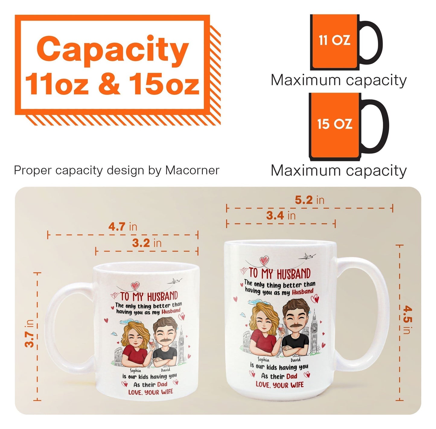 Only Thing Better Than Having You As Husband Is Our Kids Having You As Dad - Personalized Mug