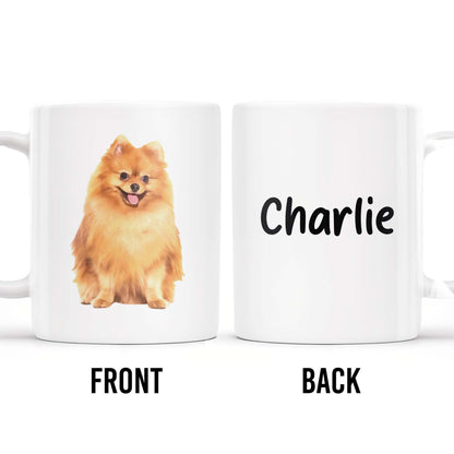 A Loyal Companion Forever By Your Side Mug - Personalized Custom Coffee Mug - PET097_MG
