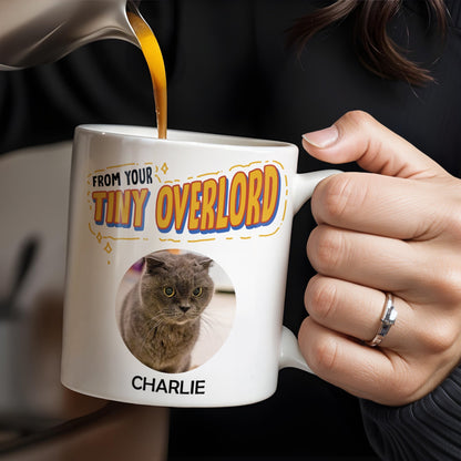 Roses Are Red, Violets Are Blue, I Choose You, Cat Lover Design - Personalized Custom Coffee Mug - PET099_MG