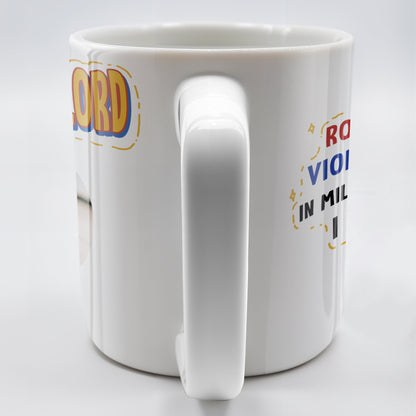 Roses Are Red, Violets Are Blue, I Choose You, Cat Lover Design - Personalized Custom Coffee Mug - PET099_MG