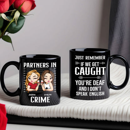 Partners In Crime Personalized Mug