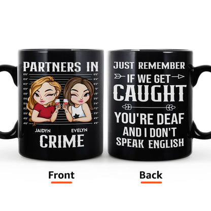 Partners In Crime Personalized Mug