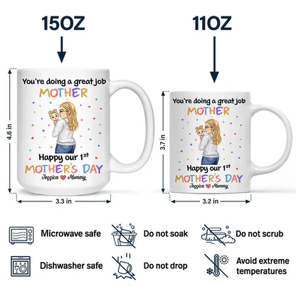 You Are Doing A Great Job Mommy - Personalized Mug
