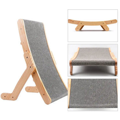 Tilting Cat Scratcher Bed