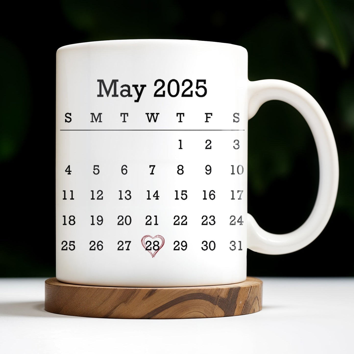What Day Is Today? Who Cares? I'm Retired, Palm Trees and Beach - Personalized Custom Coffee Mug - RETIRE001_MG