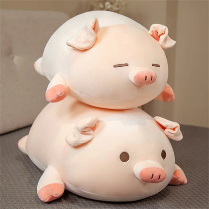 Kawaii Pink Pig Plush Toy - Soft Cushion for Cozy Decor & Gifts