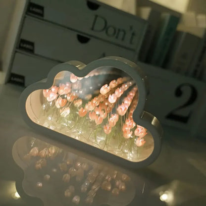 Tulip Flower Sea Night Atmosphere Lamp