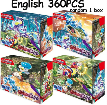 324Pcs Pokemon Cards Sun & Moon XY Evolutions Pokemon Booster Box Collectible Tradiner Card Game