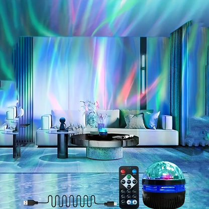 Starry Galaxy Ocean Wave Projector