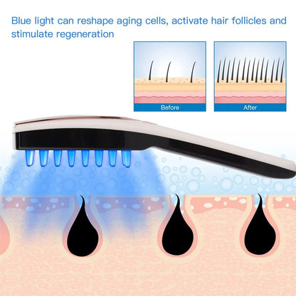 3 In 1 Phototherapy Led Massage Comb