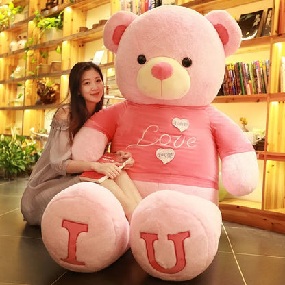 Giant 100cm Plush Teddy Bear - Soft Stuffed Animal for All Occasions