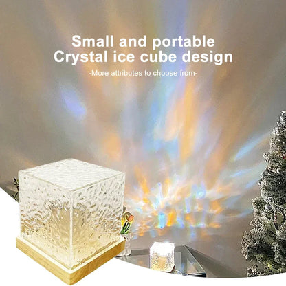 Water Ripple Crystal Lamp