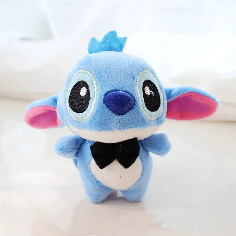 Disney Plush Flower Bouquet Mickey Minnie Stitch Doll