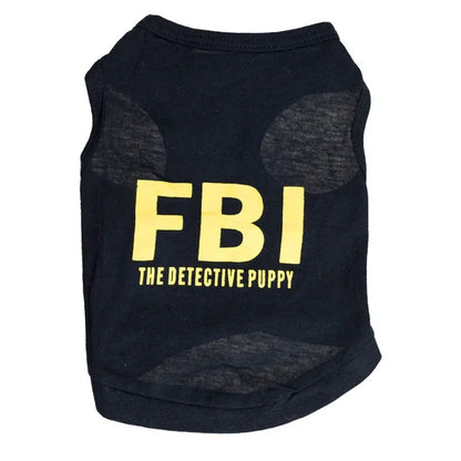 FBI Print Dog Vest