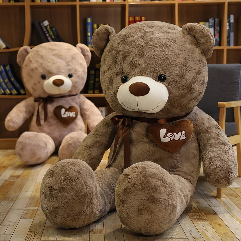 Two-Tone Love Teddy Bear Plush
