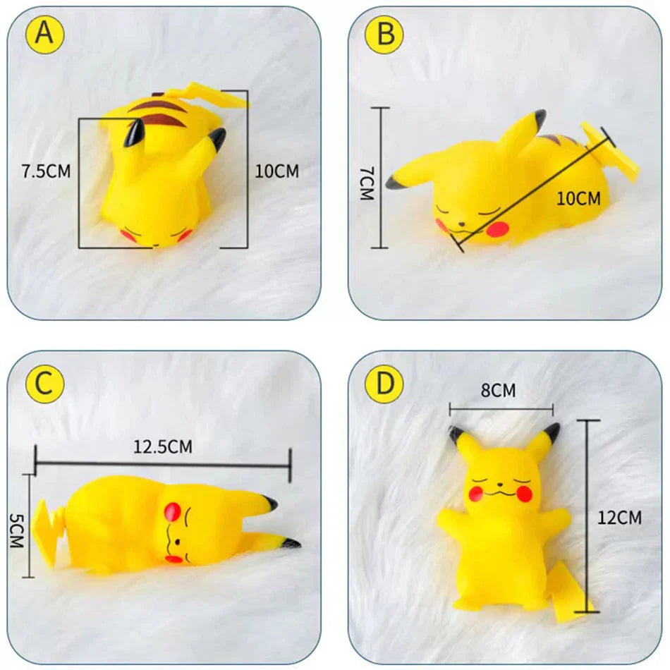 Pikachu Night Light | Cute Led Bedroom Lamp