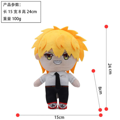 Chainsaw Man Plush Dolls: Makima, Denji, Power & Friends