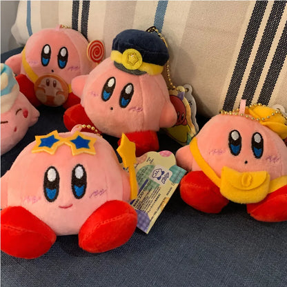 Kawaii Star Kirby Plush Doll Keychain - Cute Gift for Kids & Home Decor