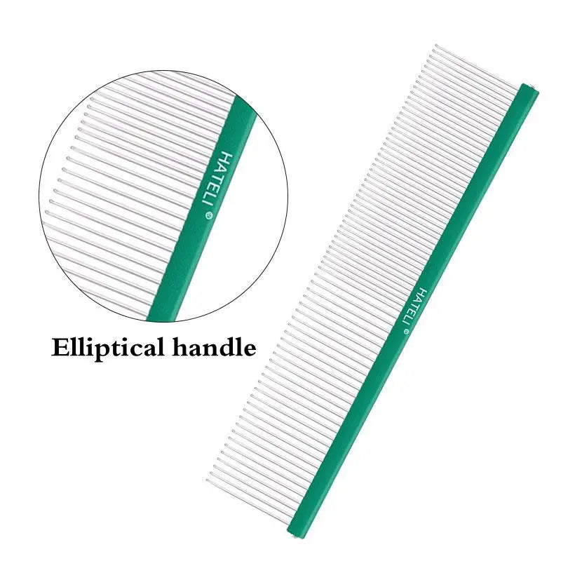 Light Aluminum Pet Comb Professional Dog Grooming Tool 5 Colors