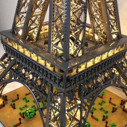 Led Light Kit For Eiffel Tower PARIS World Famous Architecture Building Blocks