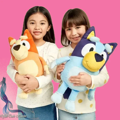 Bluey & Bingo Family Plush Toys - Soft Cartoon Dog Stuffed Animals
