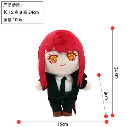 Chainsaw Man Plush Dolls: Makima, Denji, Power & Friends