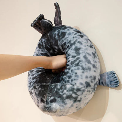 Soft Seal Plush Pillow 40cm