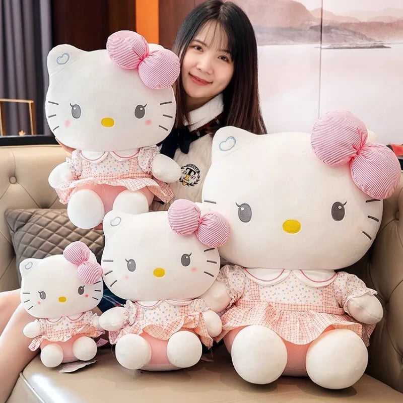 Hello Kitty Plush Pillow Soft Stuffed Doll