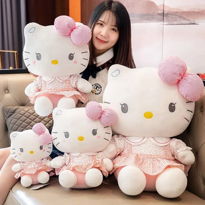 Hello Kitty Plush Pillow Soft Stuffed Doll
