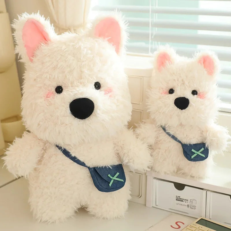 Cute West Highland Terrier Plush Toy - Adorable Puppy Doll for Kids & Gifts