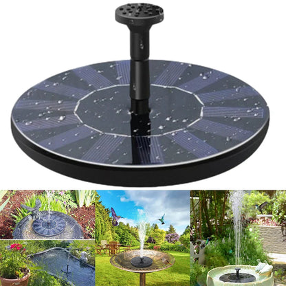 Solar Water Fountain