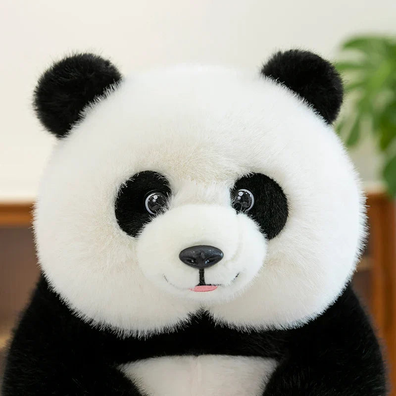 Love Panda Heart Plush Doll