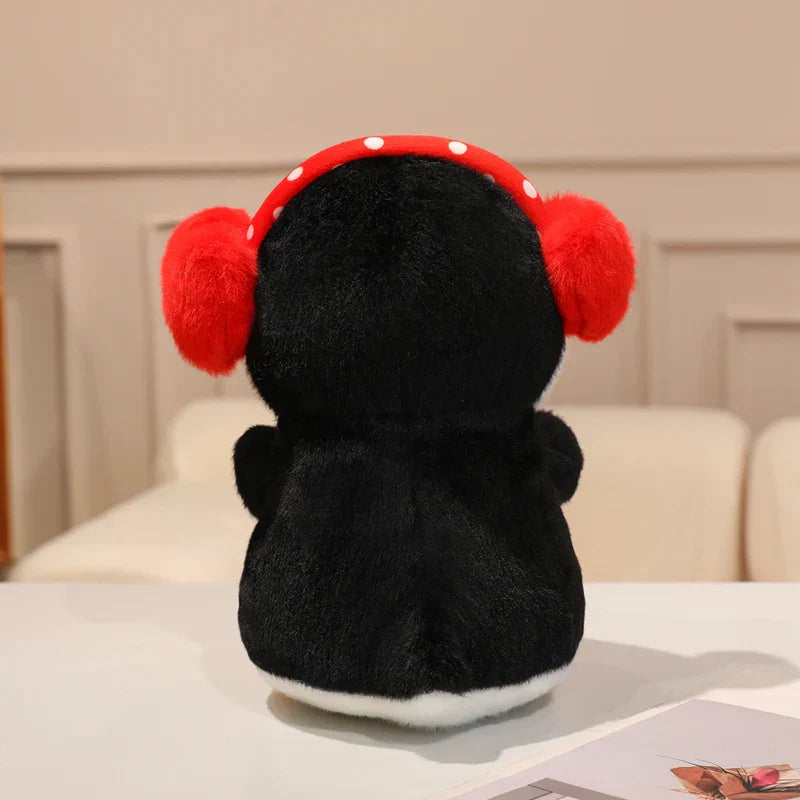 Love Penguin Plush Toy - Soft Stuffed Animal with Heart for Valentine's Day