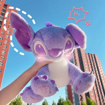 Purple Stitch Plush - Soft 25cm Cuddly Doll for Kids and Gift