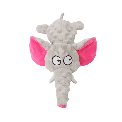 Elephant Plush Dog Toy