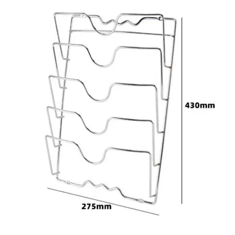 Wall Or Cabinet Door Pot Lid Mount
