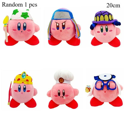 Kawaii Star Kirby Plush Toy - Adorable Ghost & Heart Doll for Kids