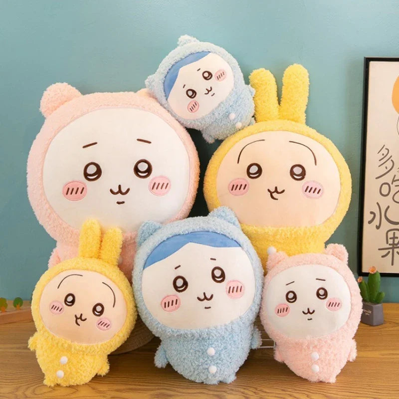 Cute Chikawas Plush Doll Kawaii Bear Keychain Toy Gift
