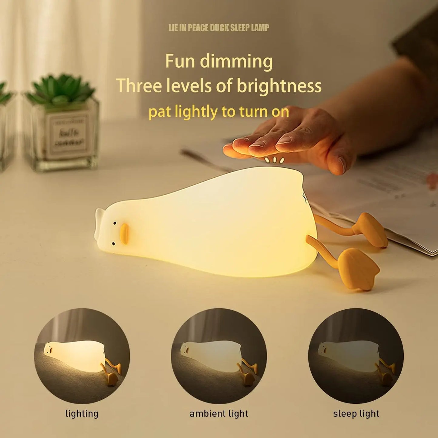 Flat Duck Lamps
