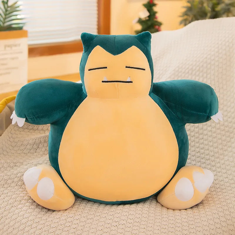 40cm Snorlax Plush Toy - Soft Cartoon Doll for Kids