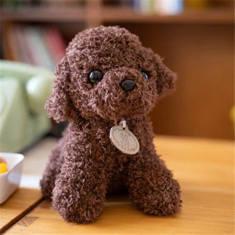 Cute 20CM Plush Curly Dog Toy - Perfect Gift for Kids!